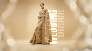 Wedding saree pure