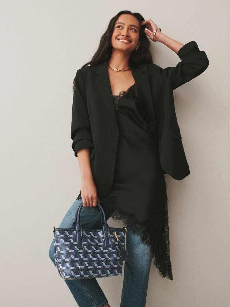 Geometric Print Cross-Body Bag