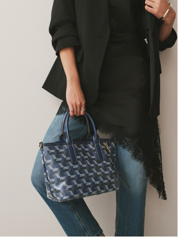 Geometric Print Cross-Body Bag
