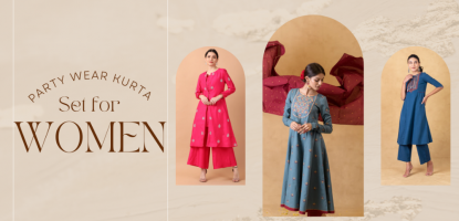 Be Party Ready: Contemporary Kurta Sets for Women