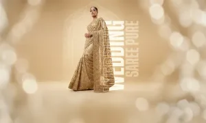 Wedding saree pure