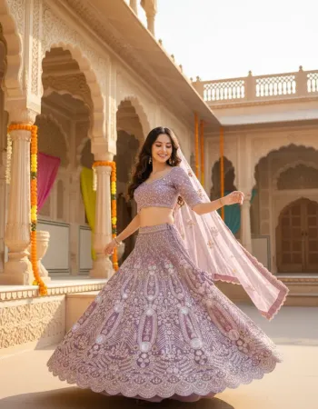 Embroidered Bridal Lehenga