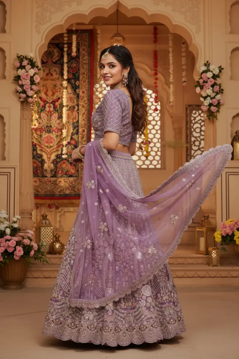 Embroidered Bridal Lehenga