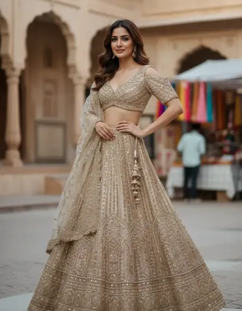 Embellished Lehenga Set