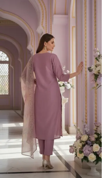 Embellished Suit Set