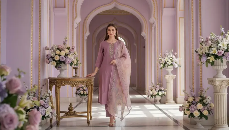 Embellished Suit Set