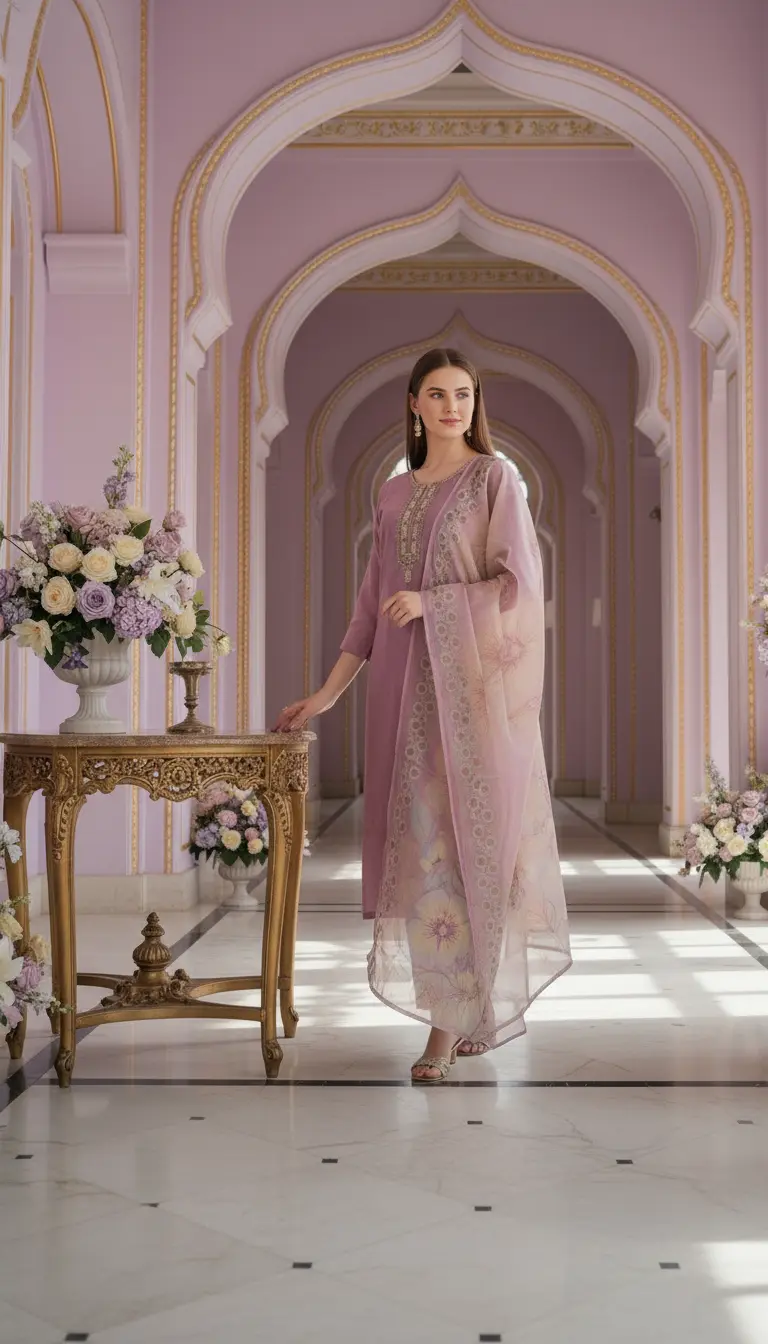 Embellished Suit Set