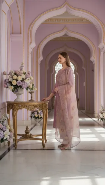 Embellished Suit Set