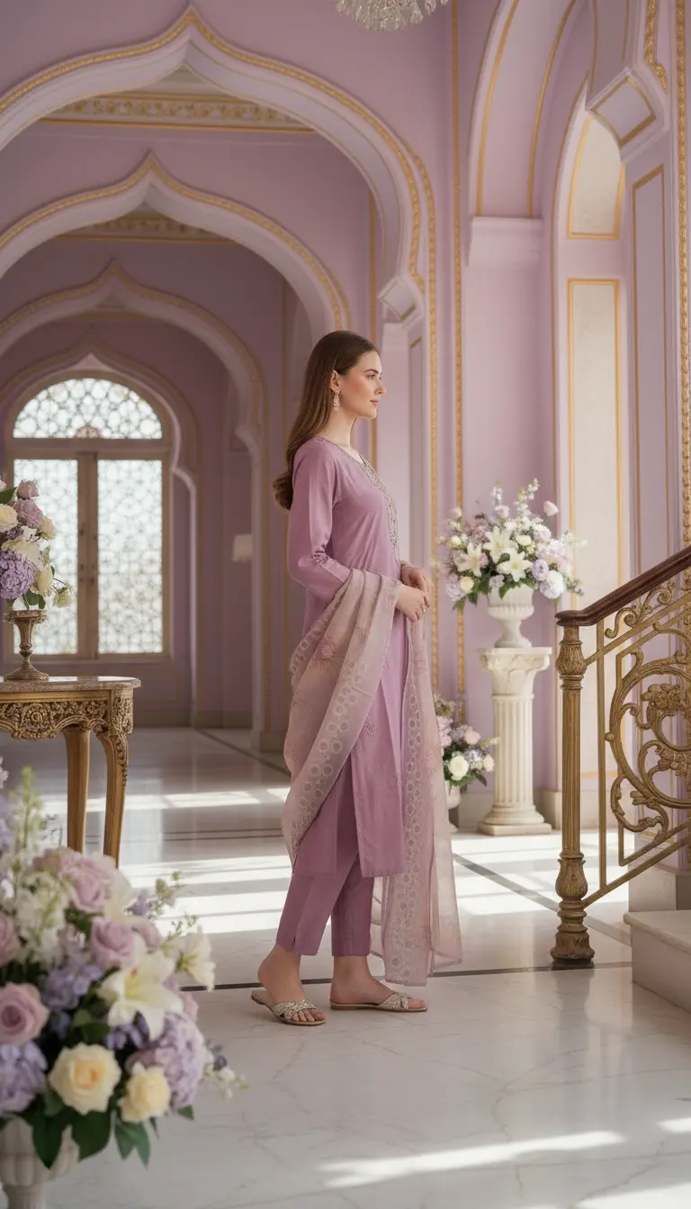 Embellished Suit Set