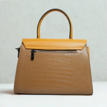 Ladies casual soft leather bag