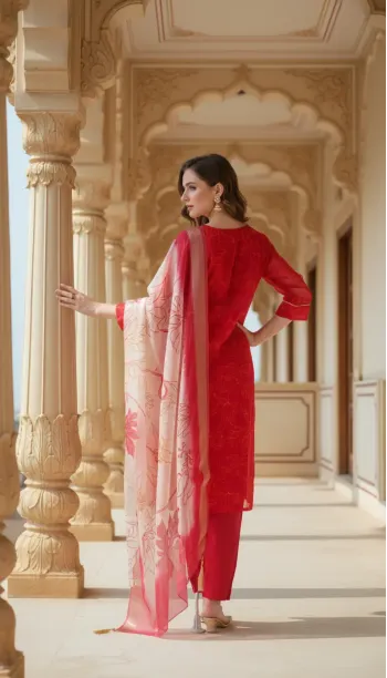 Crimson Crush Suit Set