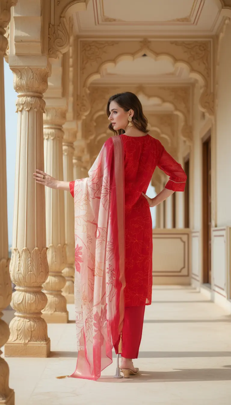 Crimson Crush Suit Set