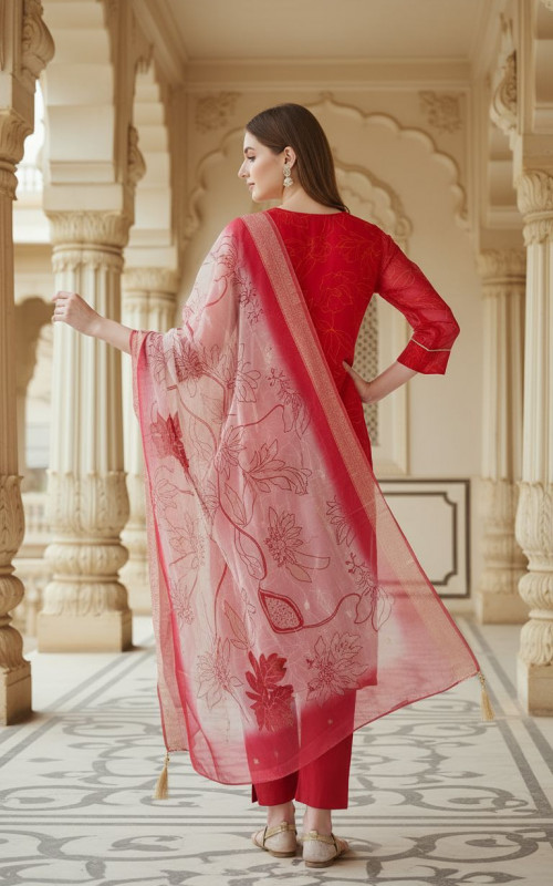 Crimson Crush Suit Set