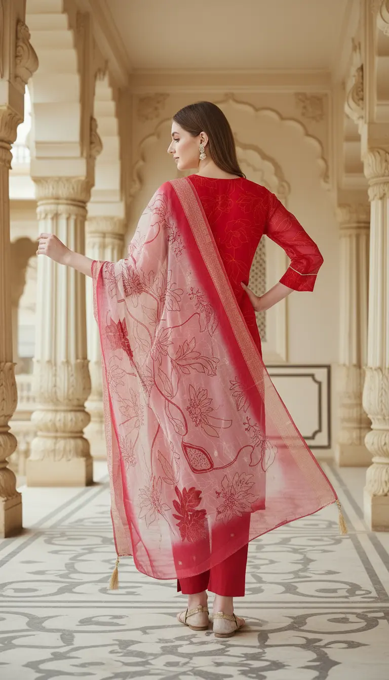 Crimson Crush Suit Set