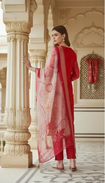 Crimson Crush Suit Set