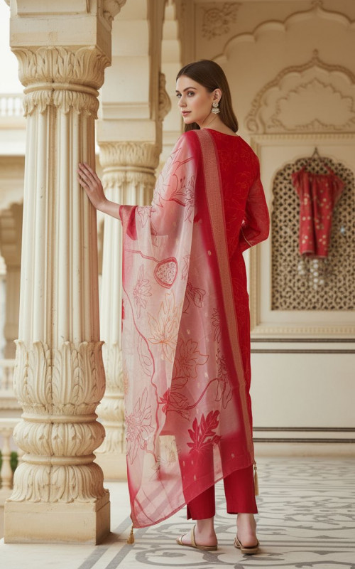 Crimson Crush Suit Set