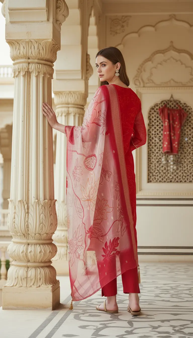 Crimson Crush Suit Set