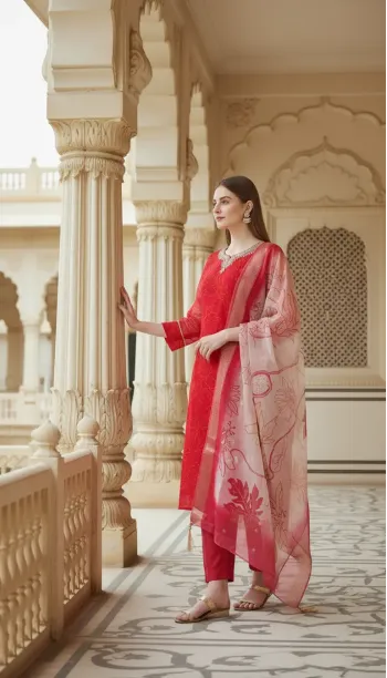 Crimson Crush Suit Set