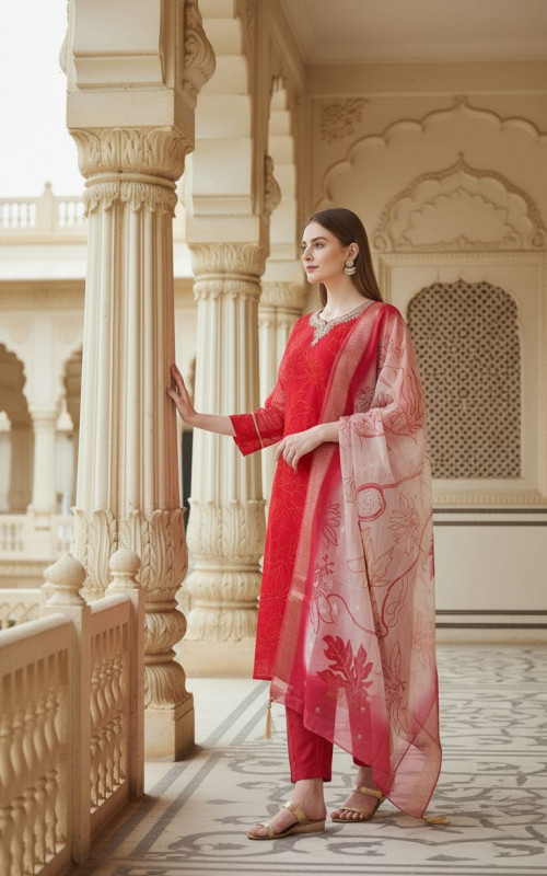 Crimson Crush Suit Set