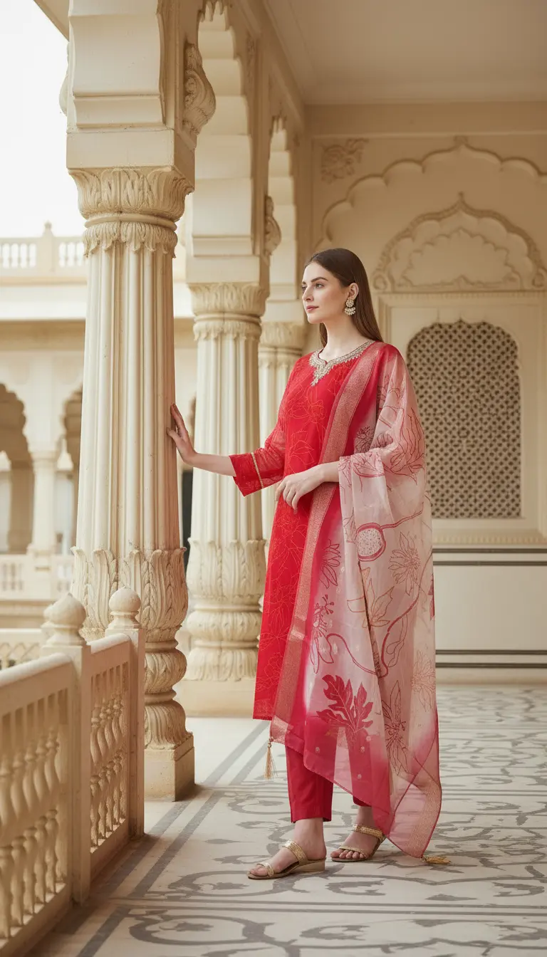 Crimson Crush Suit Set