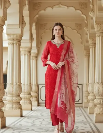 Crimson Crush Suit Set