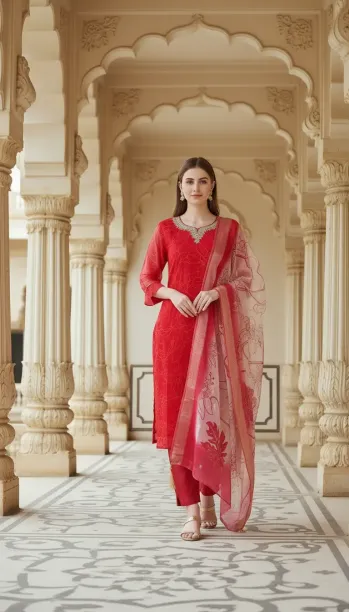 Crimson Crush Suit Set