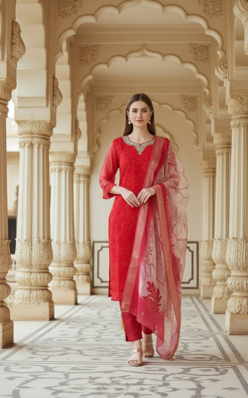 Crimson Crush Suit Set