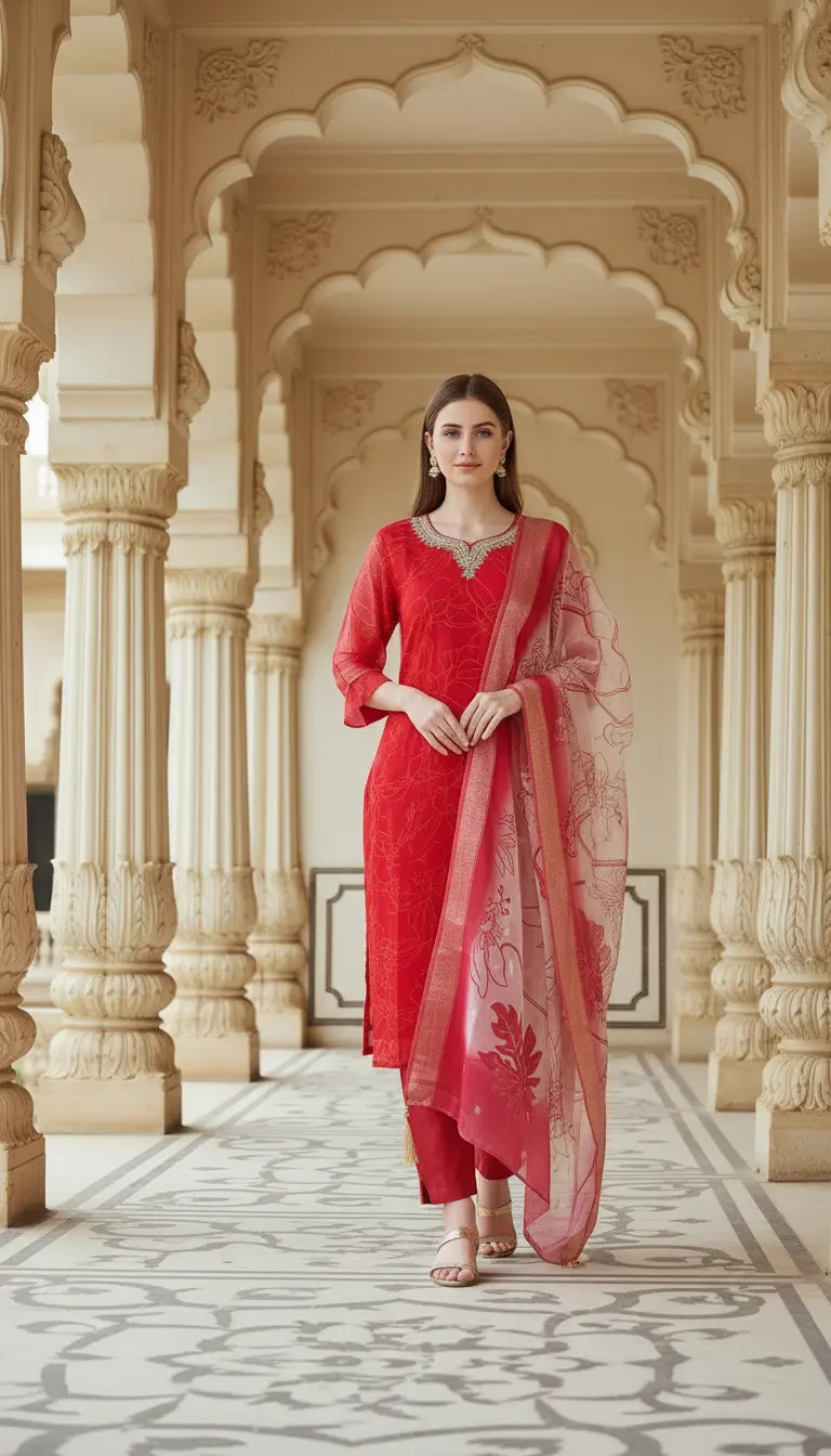 Crimson Crush Suit Set