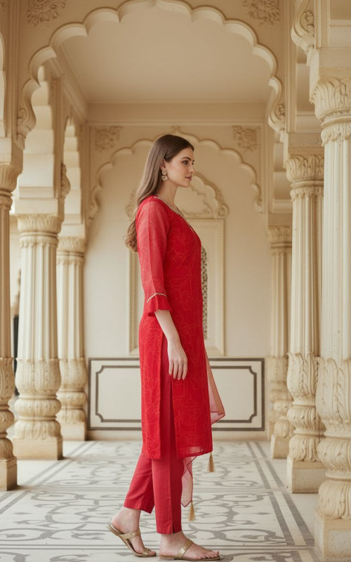 Crimson Crush Suit Set