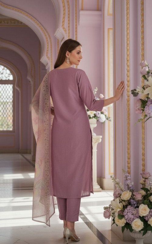 Embellished Suit Set