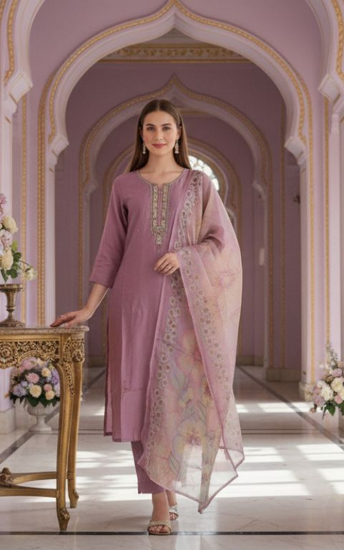 Embellished Suit Set