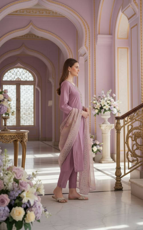 Embellished Suit Set