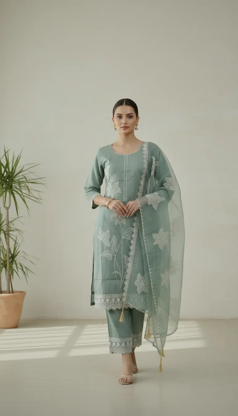 Hand-Painted Ensemble