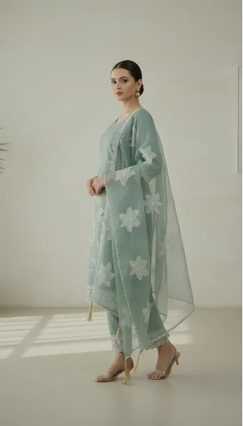 Hand-Painted Ensemble