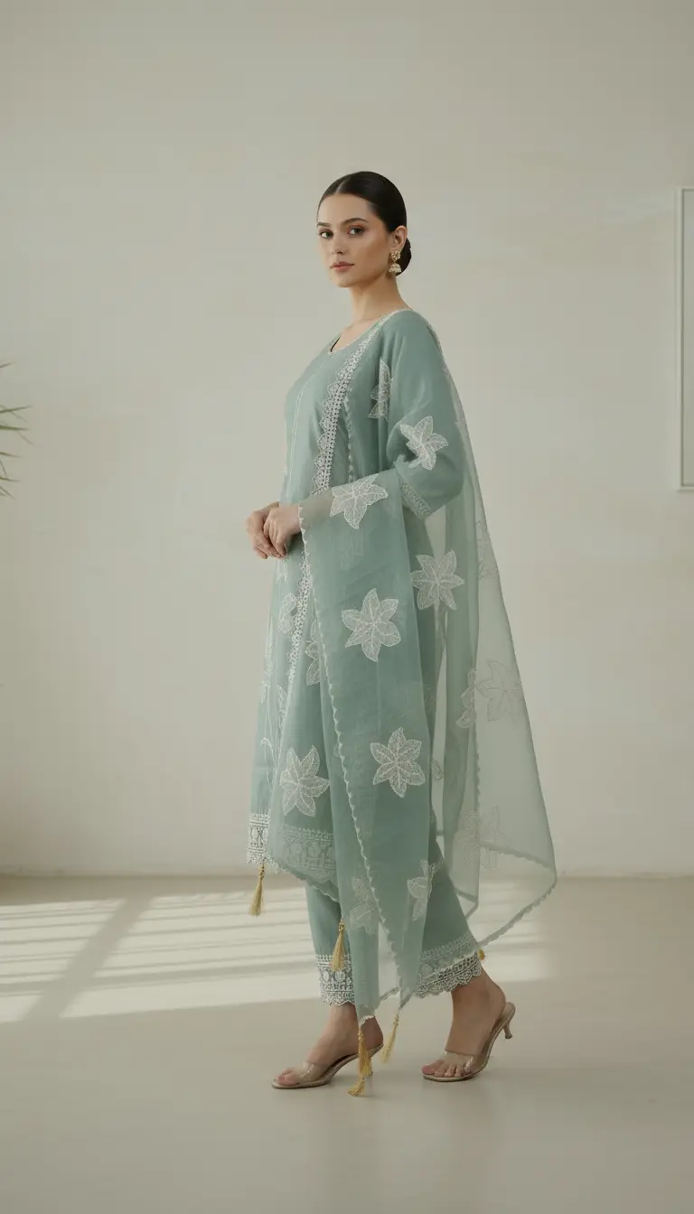 Hand-Painted Ensemble