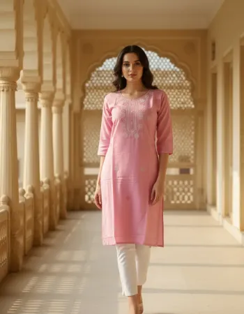 Textured Cotton Kurta