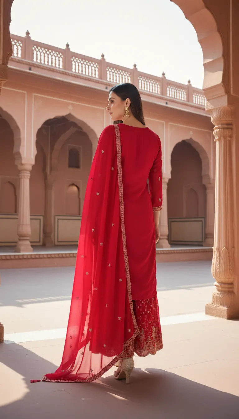 Festive Sharara Ensemble