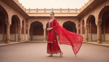 Festive Sharara Ensemble