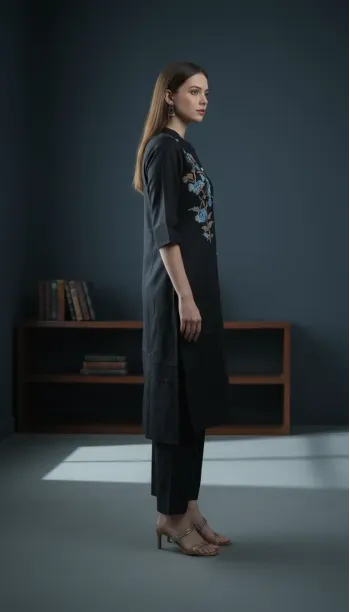 Embroidered Co-ord Set