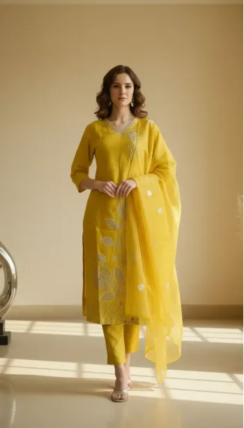 Embroidered Ensemble