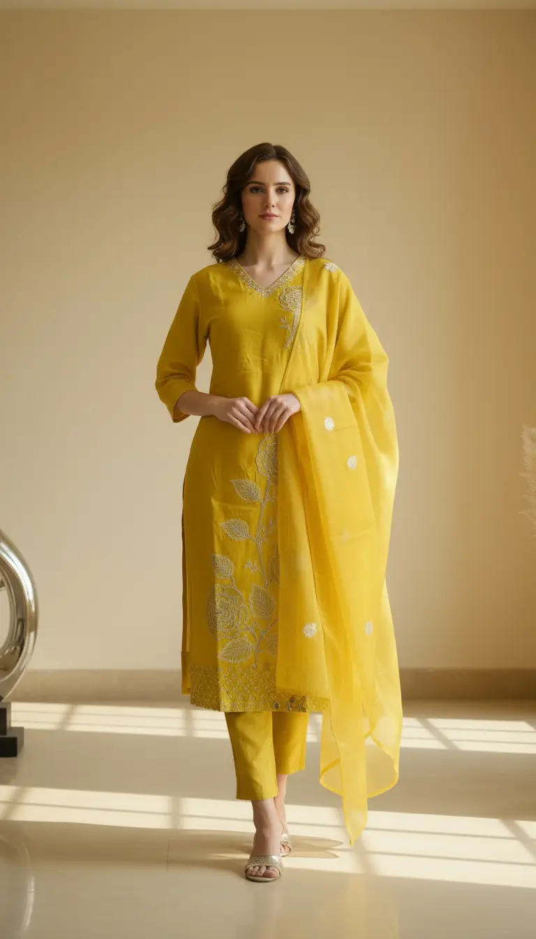 Embroidered Ensemble