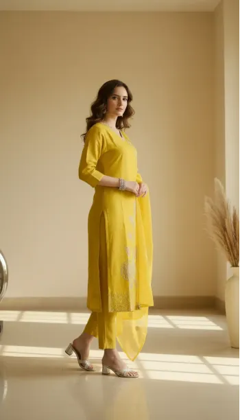 Embroidered Ensemble