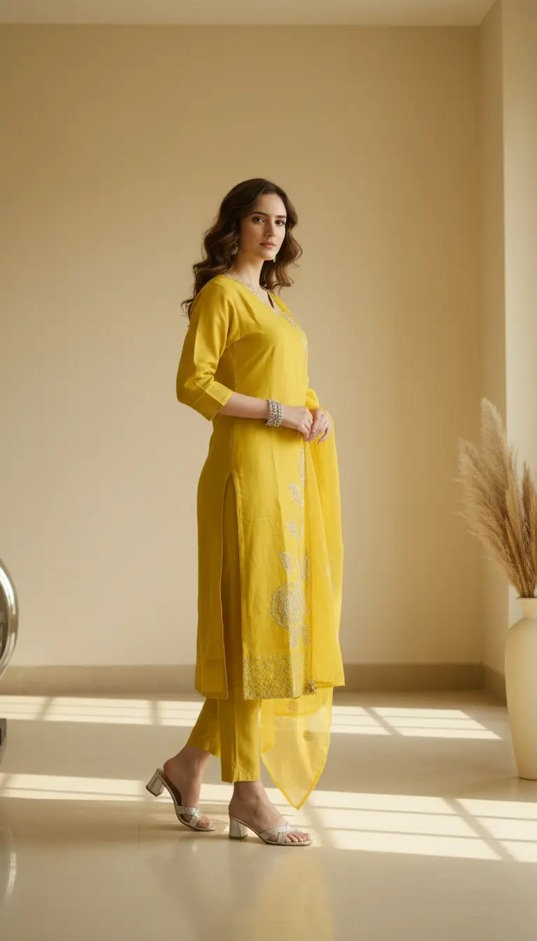 Embroidered Ensemble