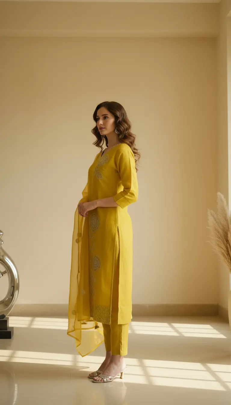 Embroidered Ensemble