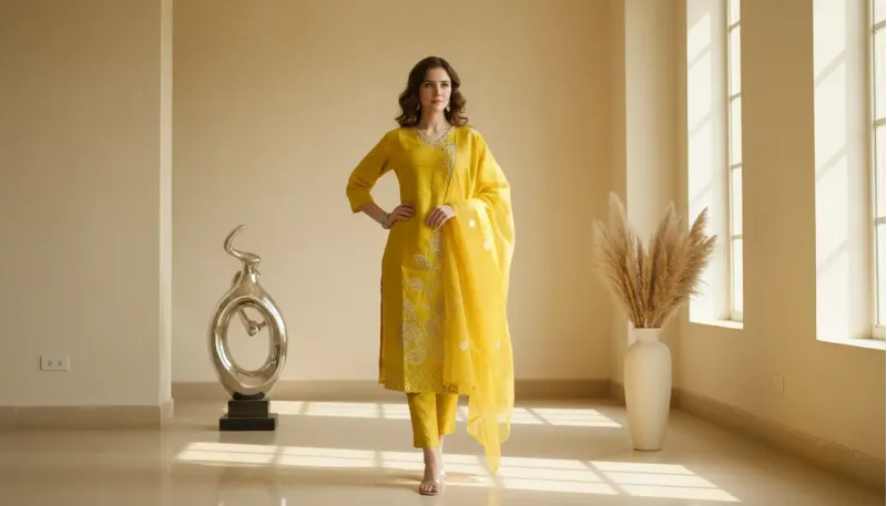 Embroidered Ensemble