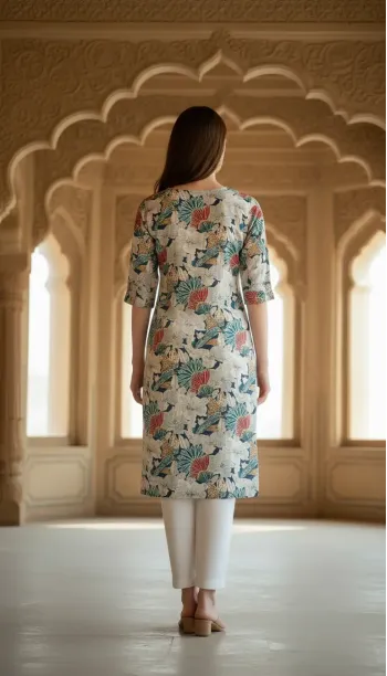 Floral Print Tunic Dress