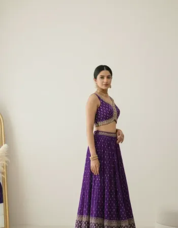 Sequin Lehenga