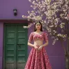 Festive Silk Lehenga Set