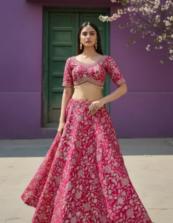 Festive Silk Lehenga Set