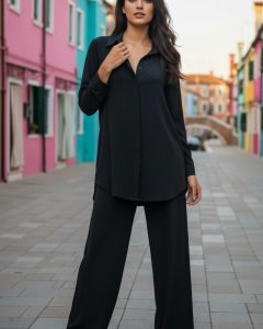 Oversized Top & Trouser Casual Co-ords